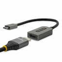 StarTech USB-C to HDMI Adapter, 4K 60Hz Video, HDR10, USB-C to HDMI Monitor Dongle, USB4 / Thunderbolt Compatible