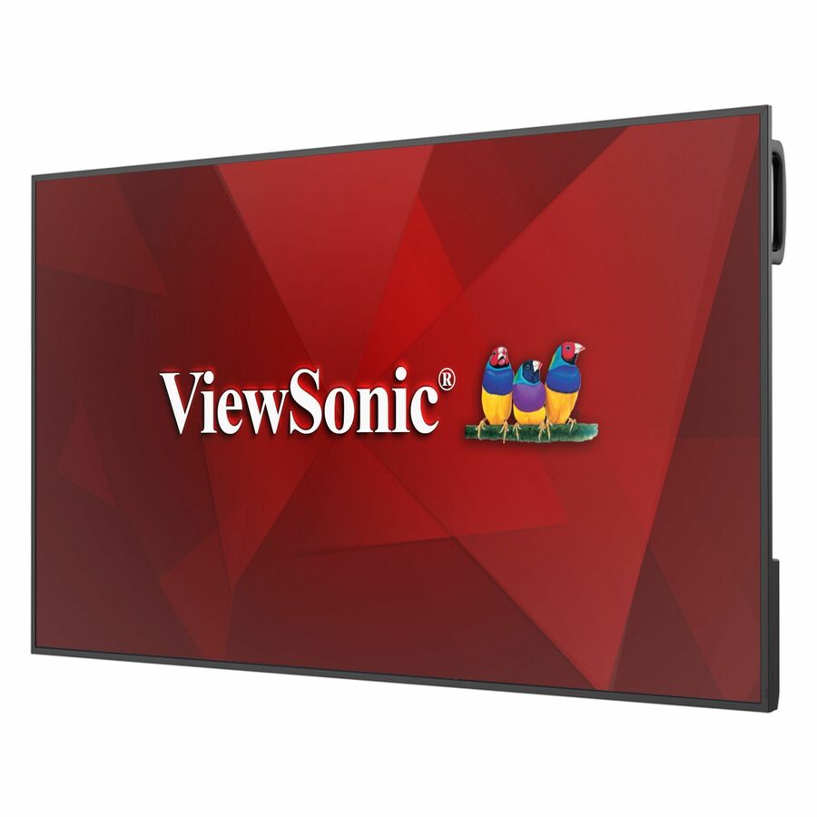 ViewSonic CDE5531 55 Inch 4K UHD Commercial Display with 500-nit Brightness, 5000:1 Contrast Ratio, 8GB RAM, 32GB Storage, 16W Dual Speakers, Wifi Slot, HDMI, USB A, and USB C Inputs