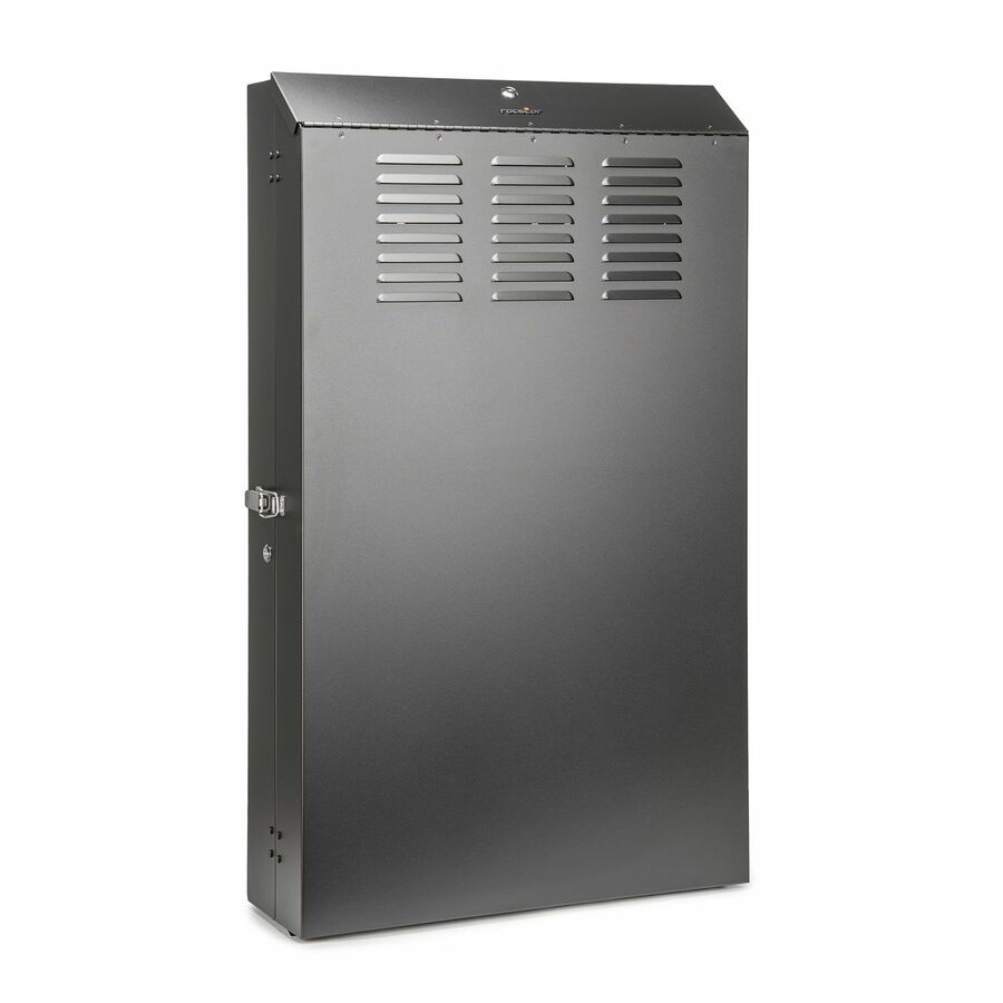 Rocstor SolidRack 4U Low-Profile Vertical-Mount Server-Depth Wall-Mount Rack Enclosure