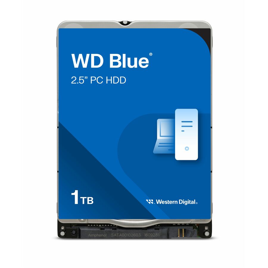 Western Digital Blue WD10SPZX 1 TB Hard Drive - 2.5" Internal - SATA (SATA/600)