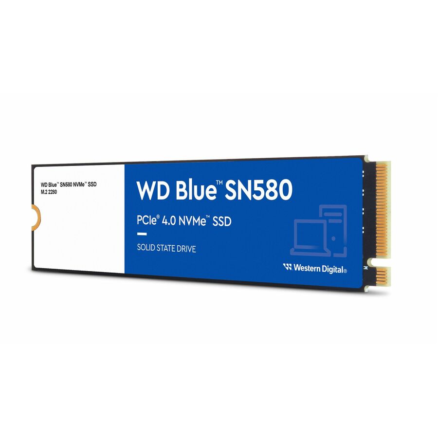 WD Blue SN580 2 TB Solid State Drive - M.2 2280 Internal - PCI Express NVMe (PCI Express NVMe 4.0 x4)