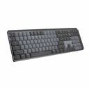 Logitech MX Mechanical Wireless Illuminated Performance Keyboard, Tactile Quiet Switches, Bluetooth, Graphite