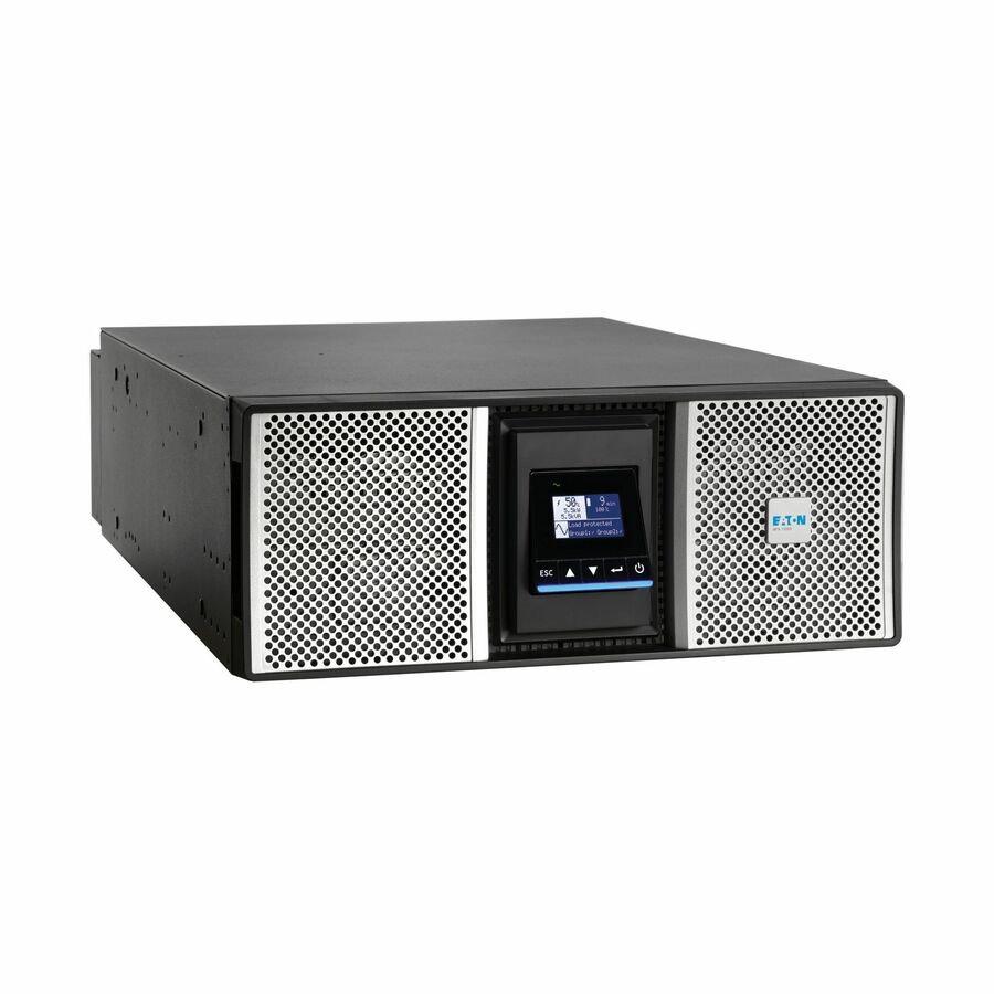 Eaton 9PX G2 11000VA 11000W 208V Online Double-Conversion UPS - Hardwired Input, 4 L6-30R/Hardwired Output, Cybersecure Network Card, Extended Run, 4U Rack/Tower