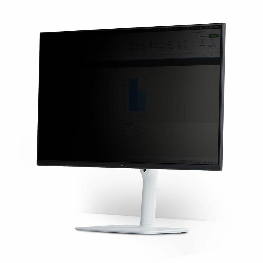 StarTech Magnetic Monitor Privacy Screen for 21.5" 16:9 Widescreen Display, Removable Filter, Anti-Glare/Glossy Sides, TAA Compliant