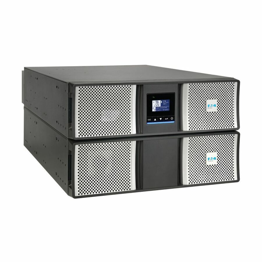 Eaton 9PX G2 3000VA 3000W 208/120V Online Double-Conversion UPS - Hardwired Input/Output, Cybersecure Network Card, Extended Run, 6U Rack/Tower