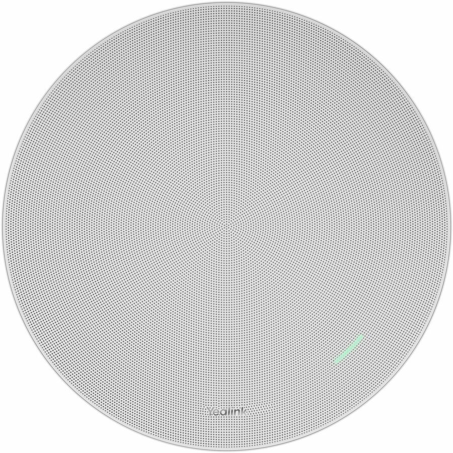 Yealink CS10 2-way Ceiling Mountable Speaker - 24 W RMS - White, Black