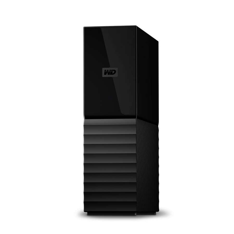 WD My Book 4TB USB 3.0 desktop hard drive with password protection and auto backup software