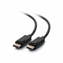 C2G 6ft 4K DisplayPort Cable with Latches - M/M