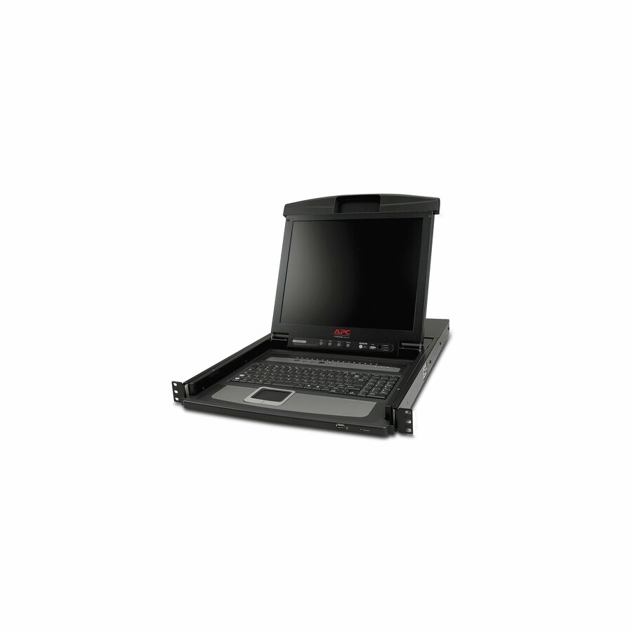 17" Rack LCD Console with Integrated 16 Port Analog KVM Switch