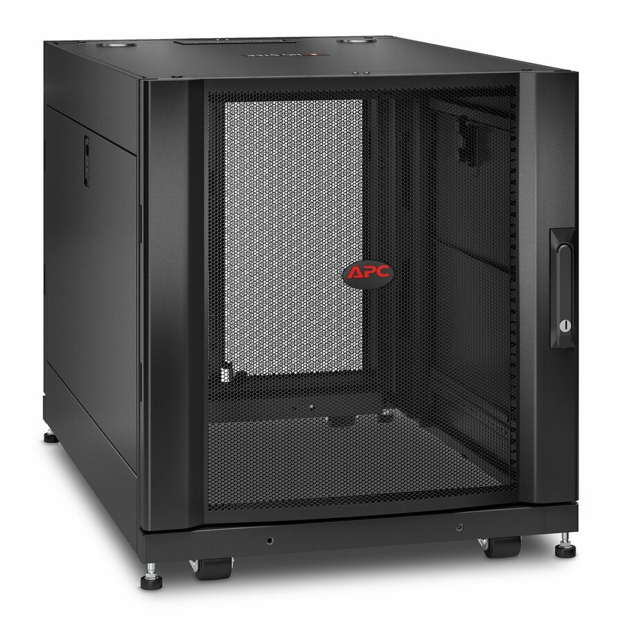 APC NetShelter SX, Server Rack Enclosure, 12U, Black, 658H x 600W x 900D mm [TAA]