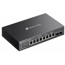 Omada Omada 8-Port 2.5GBASE-T and 2-Port 10GE SFP+ Smart Switch with 8-Port PoE+