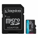 Kingston Canvas Go! Plus 64 GB Class 10/UHS-I (U3) V30 microSDXC