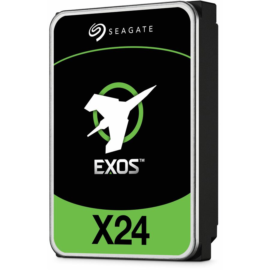 Seagate Exos X24 ST16000NM007H 16 TB Hard Drive - 3.5" Internal - SAS (12Gb/s SAS) - Conventional Magnetic Recording (CMR) Method