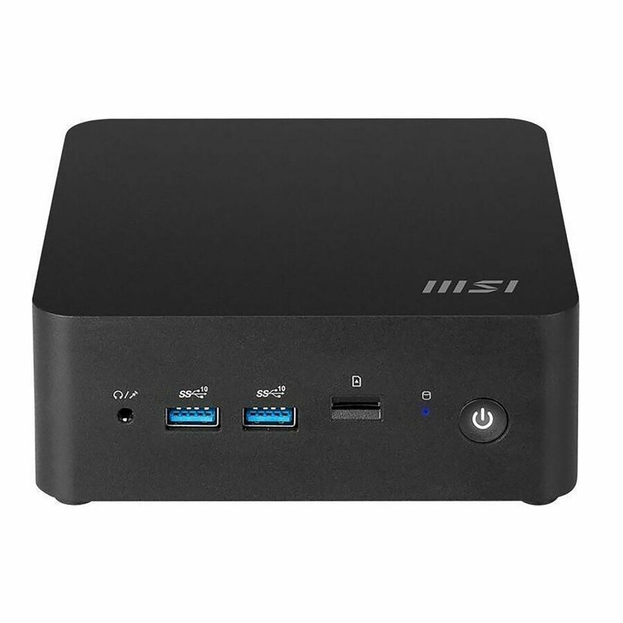 MSI Cubi NUC 009BUS Mini PC Barebone, Intel Core 7-150U, Non-OS, 3Y Advanced Replacement