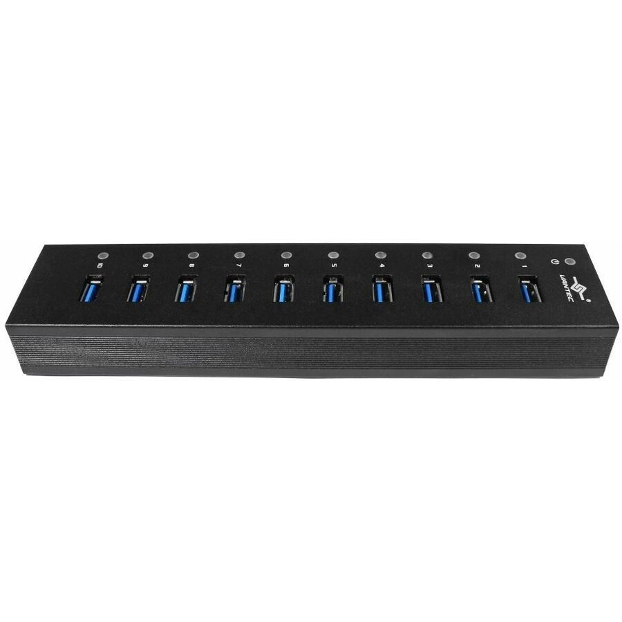 Vantec 10-Port USB 3.0 Aluminum Hub