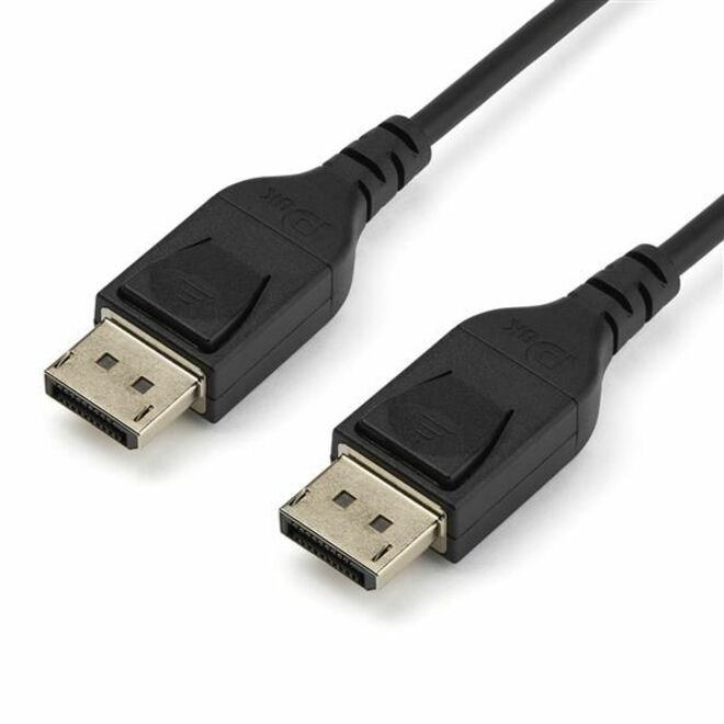 StarTech 1 m VESA Certified DisplayPort 1.4 Cable - 8K 60Hz HBR3 HDR - 3 ft Super UHD 4K 120Hz - DP to DP Slim Video Monitor Cord M/M