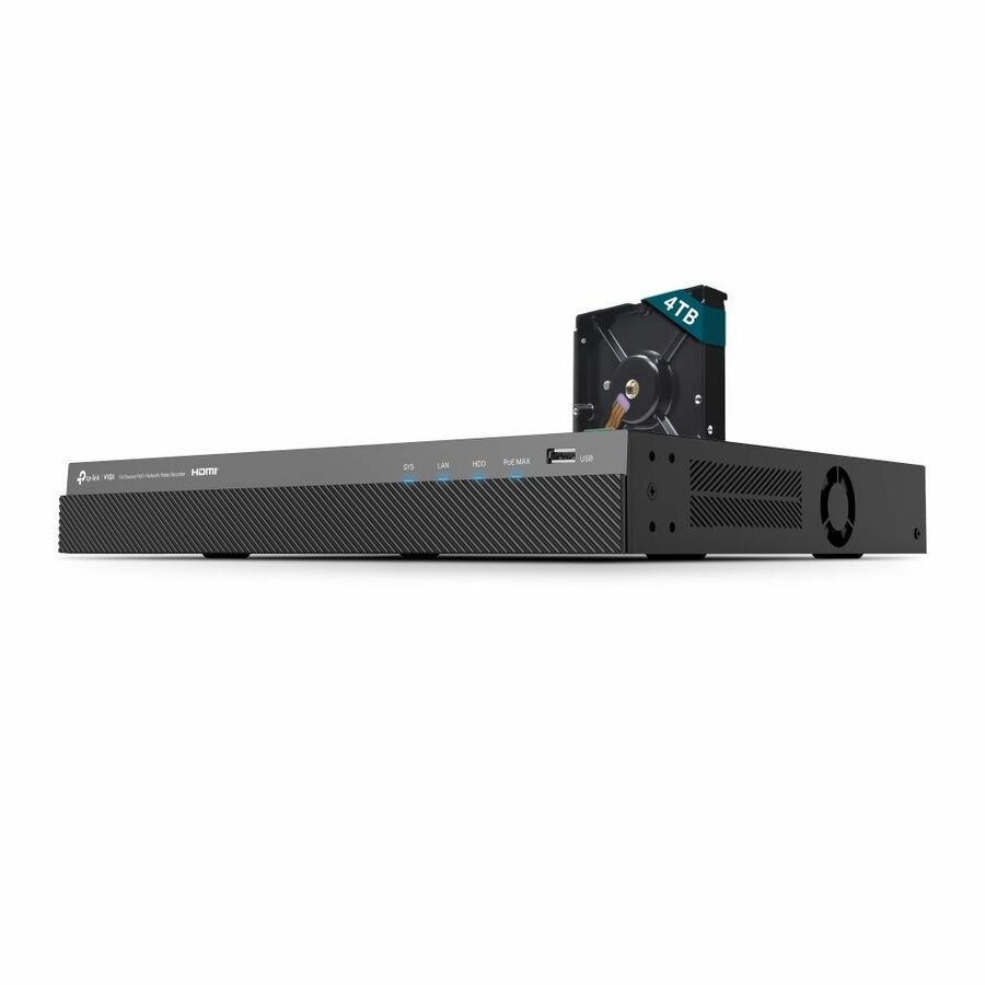 VIGI VIGI 16 Channel PoE+ Network Video Recorder - 4 TB HDD