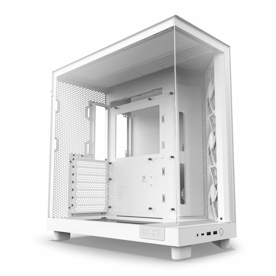 NZXT H6 Flow Compact Dual-Chamber Mid-Tower Airflow Case