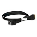 Icy Dock SlimSAS 8i SFF-8654 to 2x OCuLink 4i SFF-8611 Cable - 0.5M