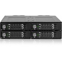 Icy Dock ToughArmor MB720MK-B V3 Drive Enclosure for 5.25" M.2, PCI Express NVMe 4.0 x4 - SFF-8612 OCuLink Host Interface Internal - Black