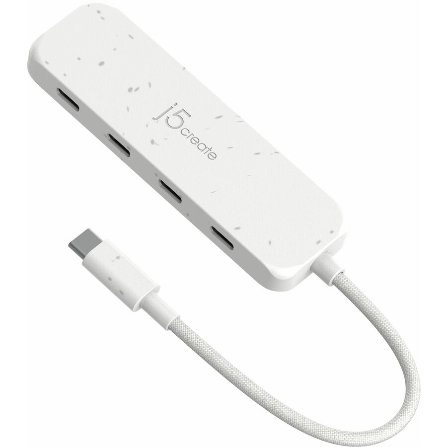 j5create JCH345E Eco-Friendly USB-C to 4-Port Type-C Gen 2 Hub