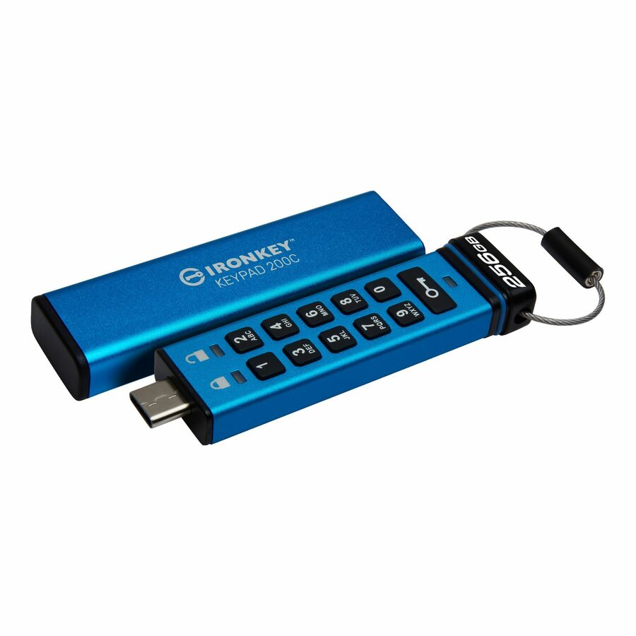 IronKey Keypad 200 256GB USB 3.2 (Gen 1) Type C Flash Drive