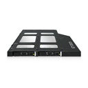 Icy Dock ToughArmor MB852M2PO-B Drive Enclosure for 5.25" PCI Express NVMe, M.2 Internal - Black