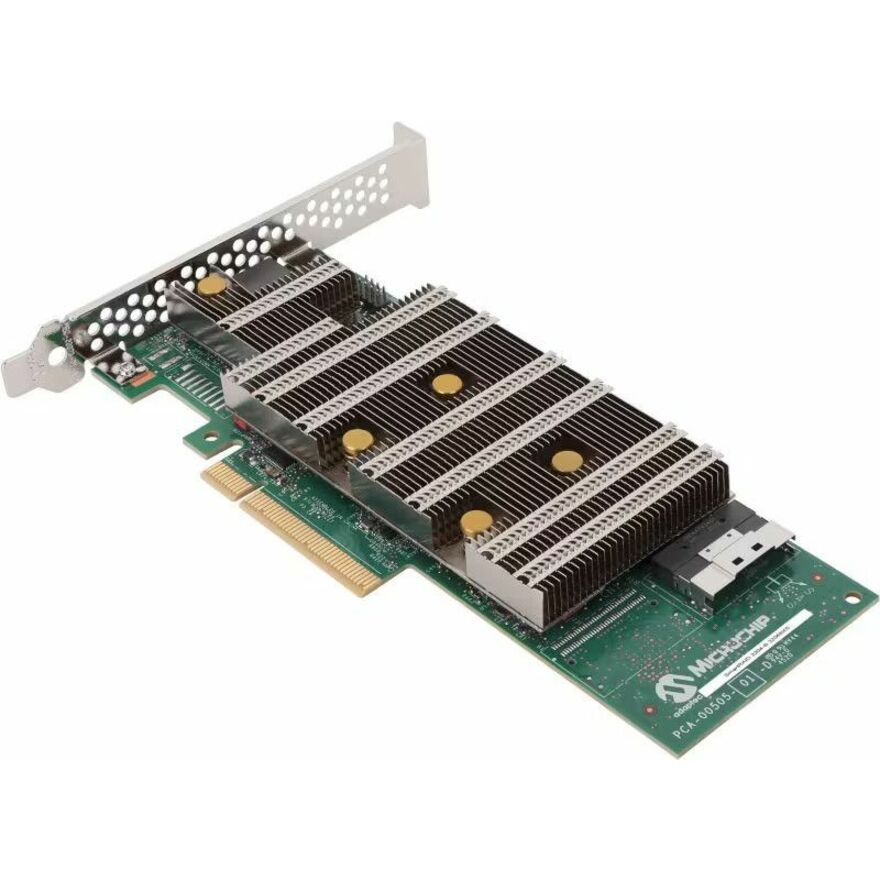 Microchip Adaptec® 24G SAS/SATA/NVMe PCIe Gen 4 RAID Adapter
