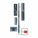 Tripp Lite by Eaton PDU 23kW 220-240V 3PH Switched PDU - LX Interface Gigabit 30 Outlets IEC 309 32A Red 380-415V Input LCD 1.8 m Cord 0U 1.8 m Height TAA