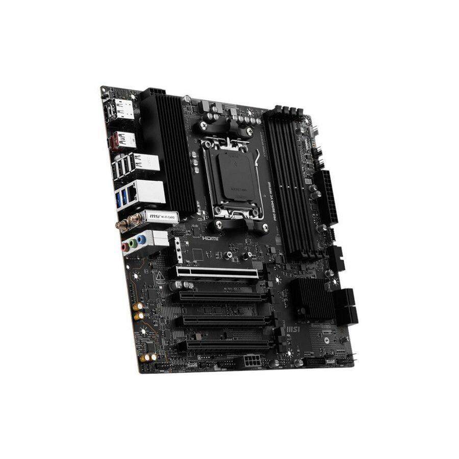 MSI B850M-VC WIFI6E Gaming Desktop Motherboard - AMD B850 Chipset - Socket AM5 - Micro ATX