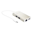 j5 create JCA374 USB Type-C Multi-Adapter HDMI/Ethernet/USB 3.0 HUB/PD 2.0