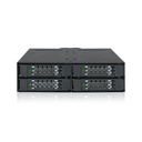 Icy Dock ToughArmor MB607SP-B Drive Enclosure for 5.25" - Serial ATA/600 Host Interface Internal - Black