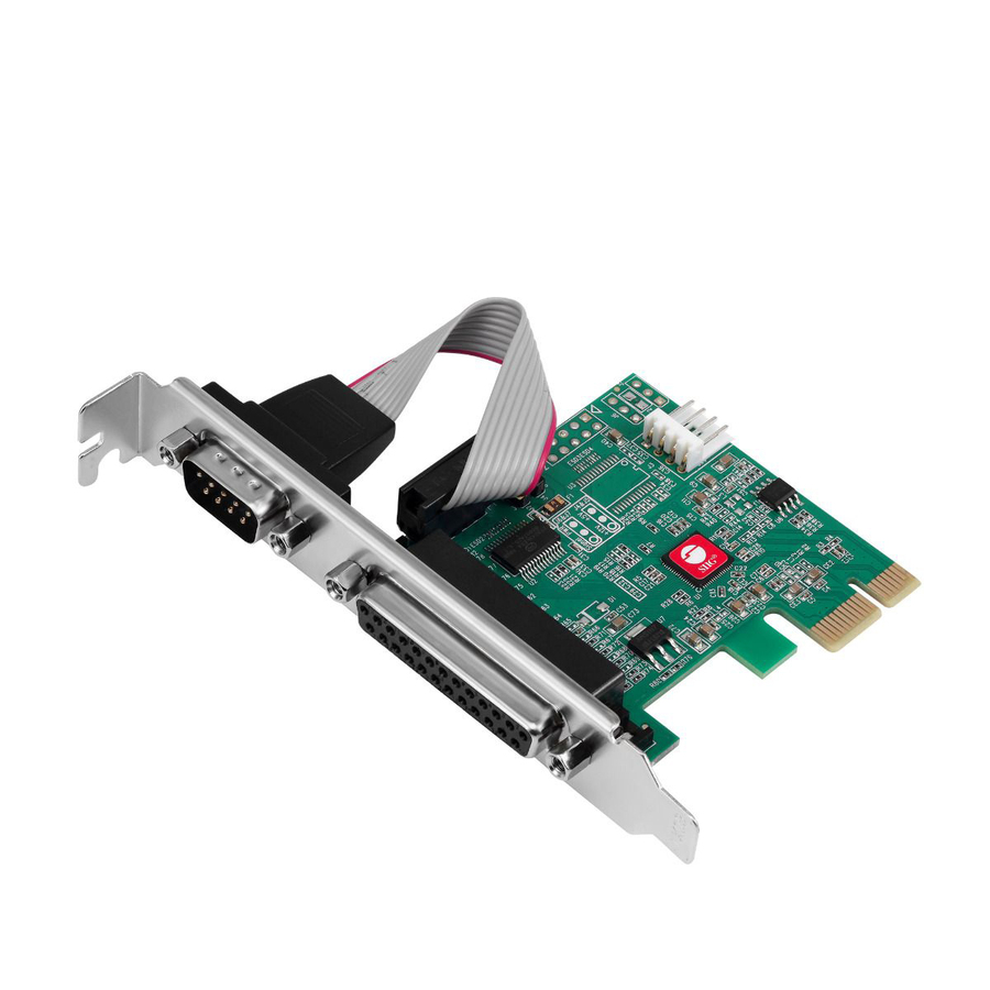 SIIG DP Cyber 1S1P PCIe Card