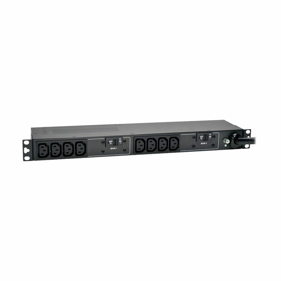 Eaton Tripp Lite Series 7.7kW Single-Phase 200-240V Basic PDU, 10 C13 Outlets, IEC 309 32A Blue Input, 3.6 m Cord, 1U Rack-Mount