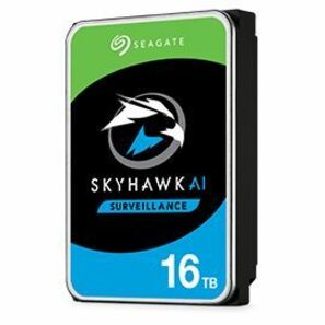 Seagate SkyHawk AI ST16000VE004 16 TB Hard Drive - 3.5" Internal - SATA (SATA/600) - Conventional Magnetic Recording (CMR) Method
