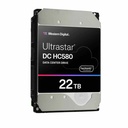 WD Ultrastar DC HC580 WUH722422AL5201 22 TB Hard Drive - 3.5" Internal - SAS - Conventional Magnetic Recording (CMR) Method