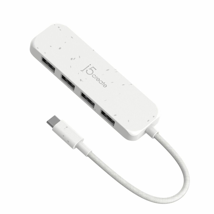 j5create JCH341E Eco-Friendly USB-C to 4-Port Type-A Gen 2 Hub