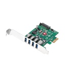 SIIG DP USB 3.0 4-Port PCIe Host Card