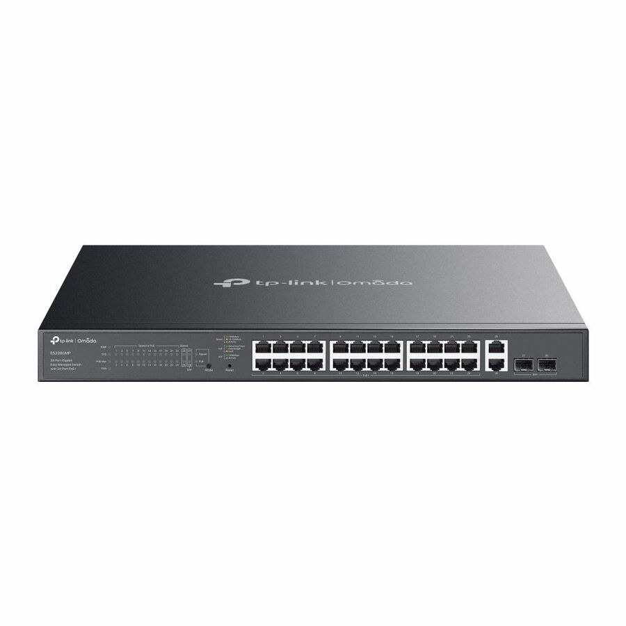 TP Link Omada ES228GMP - Omada 28-Port Gigabit Easy Managed Switch with 24-Port