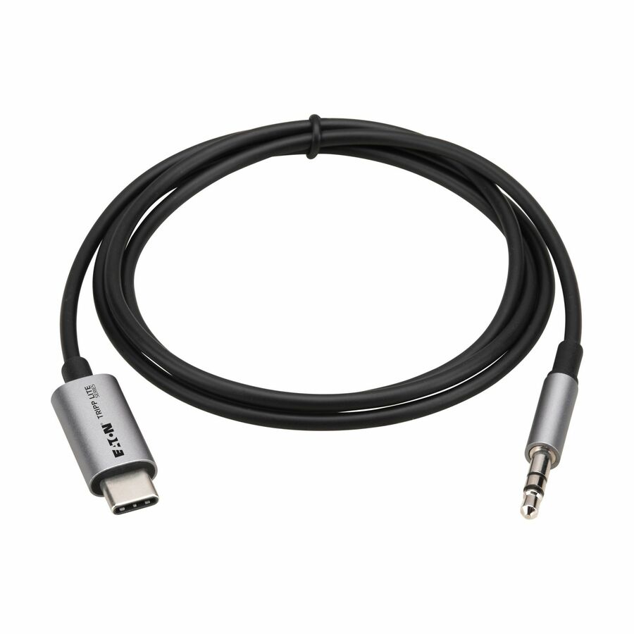 Tripp Lite series USB-C to 3.5 mm Headphone Jack Adapter Cable (M/M), 3 ft. (0.9 m)