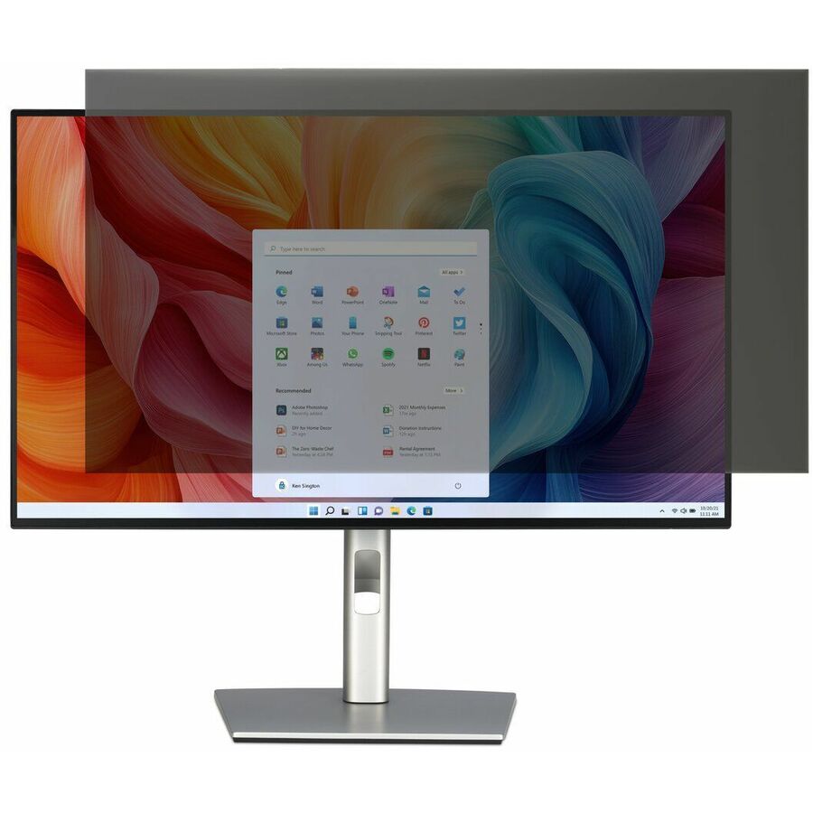 Kensington High Clarity Privacy Screen Filter for Monitors 27.0" (16:9)