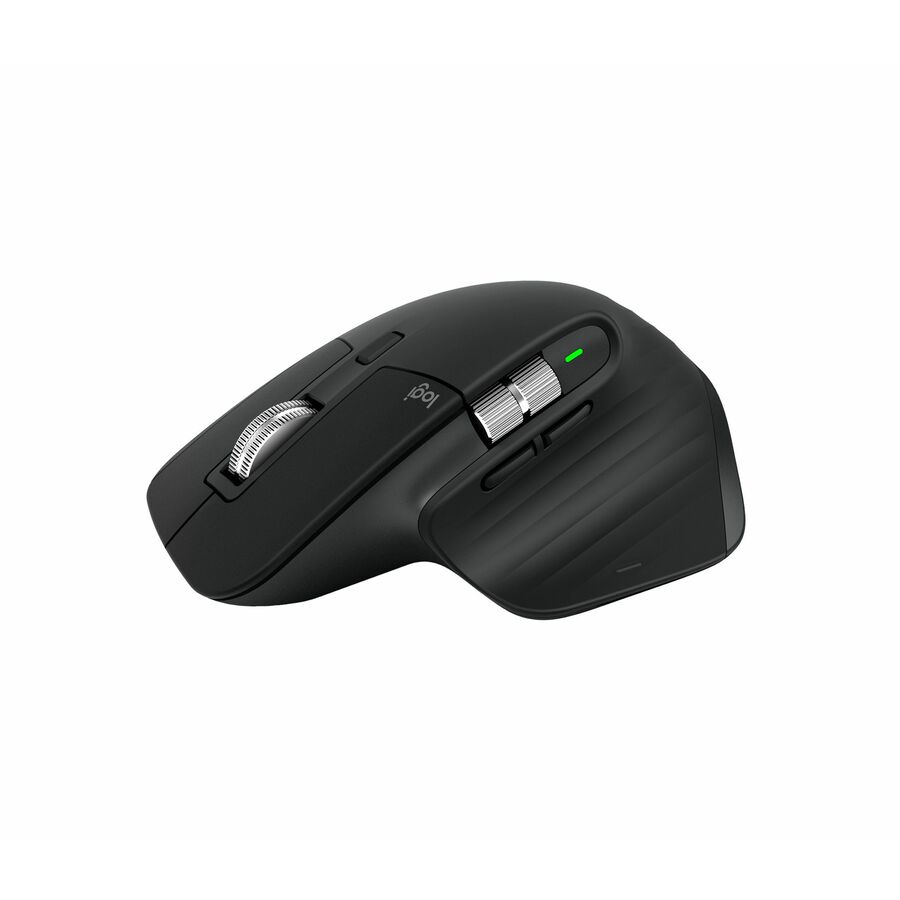 Logitech MX Master 3S - Performance Wireless Mouse with Ultra-fast Scrolling, Ergo, 8K DPI, Track on Glass, Quiet Clicks, Bluetooth, Windows, Linux, Chrome, Black