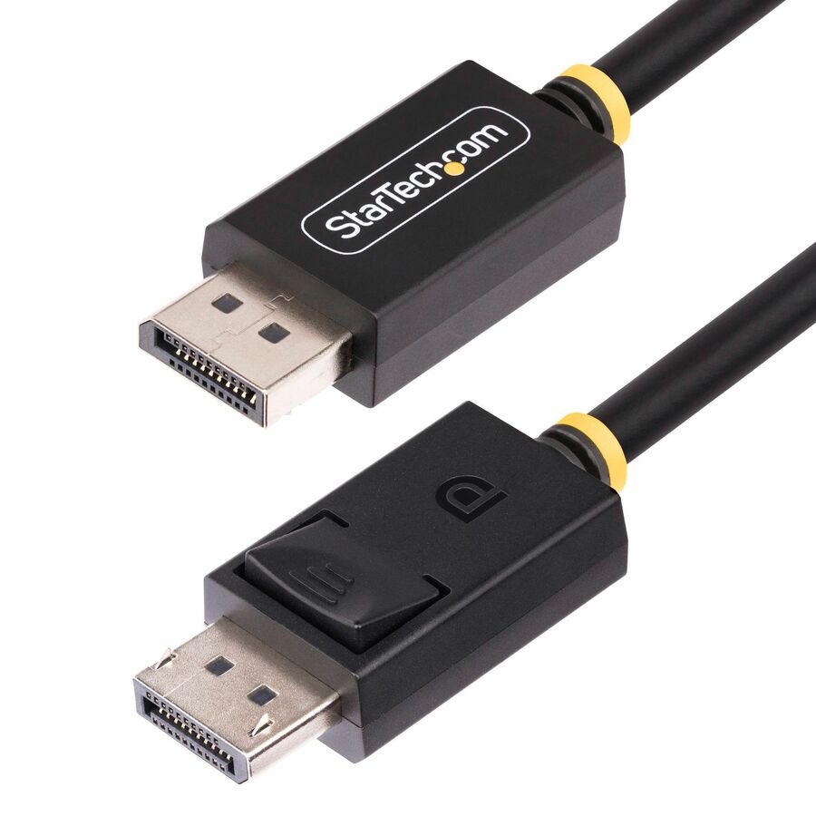 StarTech 3ft DisplayPort 2.1 Cable, VESA Certified DP40 DisplayPort Cable w/UHBR10/HDR/DSC 1.2a/HDCP 2.2, 8K 60Hz, DP 2.1 Cord