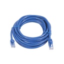 Monoprice FLEXboot Series Cat5e 24AWG UTP Ethernet Network Patch Cable, 14ft Blue