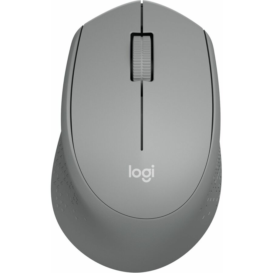 Logitech M330 SILENT PLUS Wireless Mouse, 2.4GHz with USB Receiver, Optical Tracking, Quiet & Lightweight, Gray