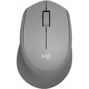 Logitech M330 SILENT PLUS Wireless Mouse, 2.4GHz with USB Receiver, Optical Tracking, Quiet & Lightweight, Gray