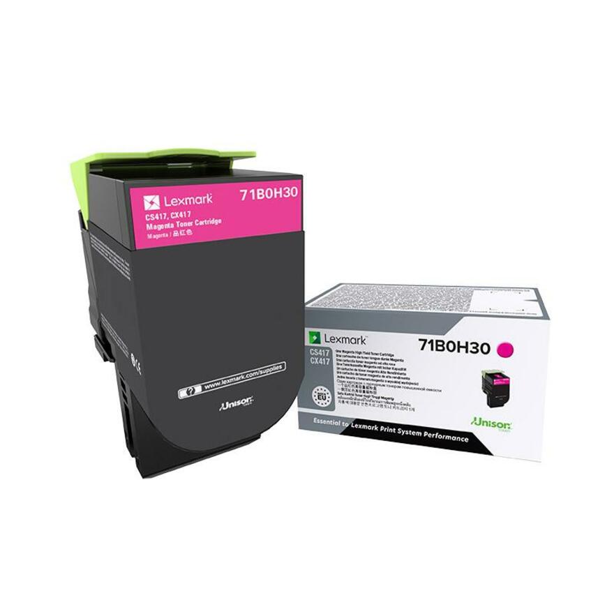 Lexmark Unison High Yield Laser Toner Cartridge - Magenta Pack