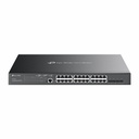 TP-Link 24-Port Gigabit and 4-Port 10GE SFP+ L2+ Managed Switch with 24-Port PoE+