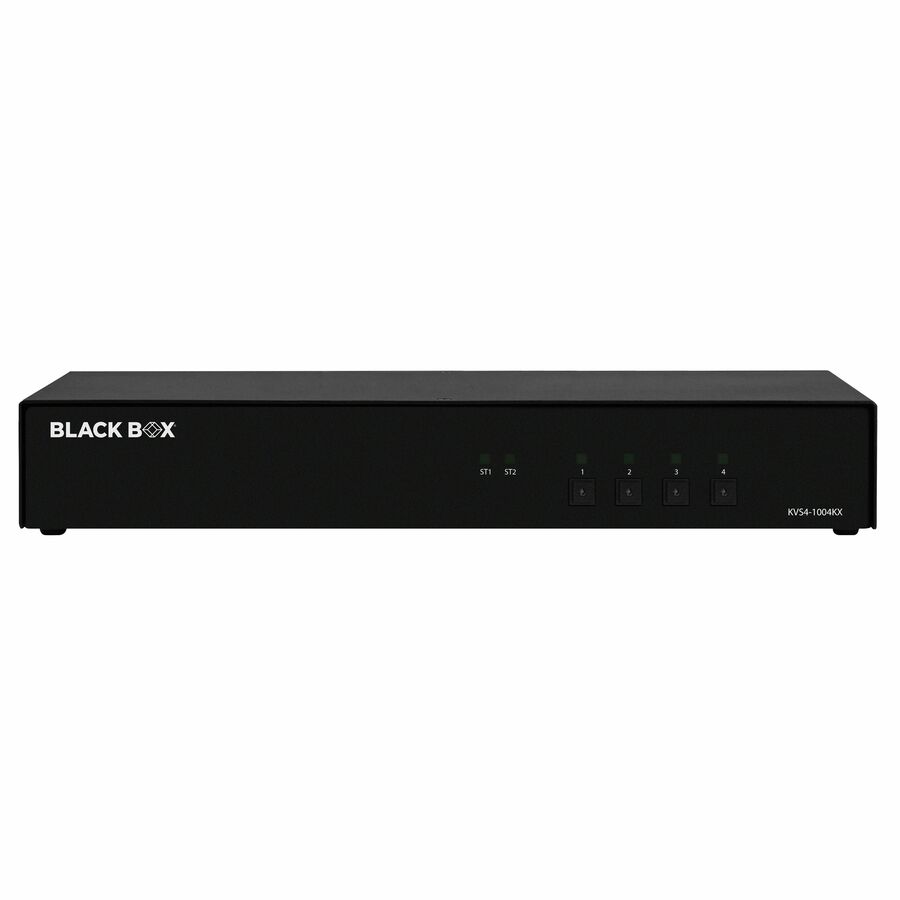 Black Box KM Switch, NIAP 4.0 Certified - 4-Port, CAC