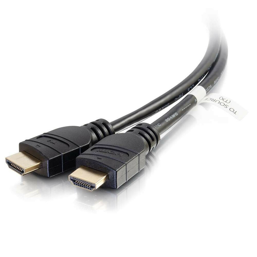 C2G 50ft (15.2m) Active High Speed HDMI® Cable 4K 60Hz - In-Wall CL3-Rated